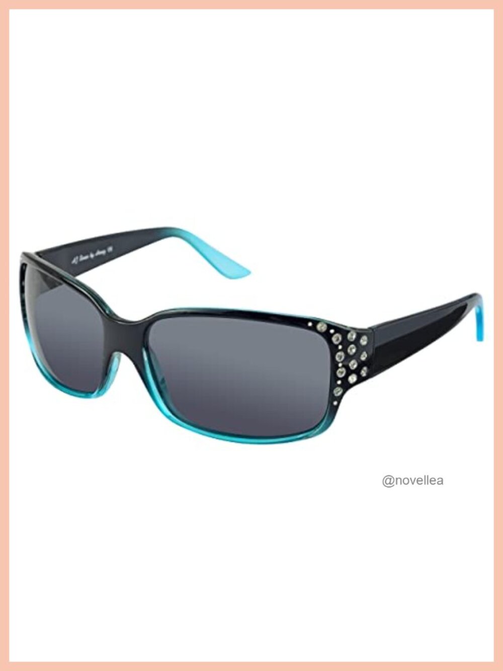 Polarized Sunglasses for Women - HZ Series Diamante Wrap Around